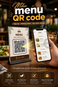 Menu qr code