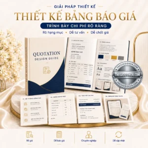 Thiết kế bảng báo giá
