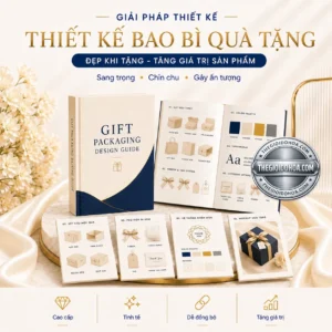 Thiết kế báo bì quà tặng