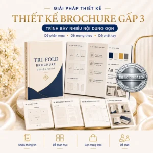 Thiết kế brochure gấp 3