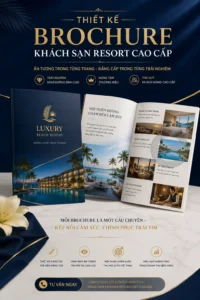 Thiet ke brochure khach sản resort cao cặp
