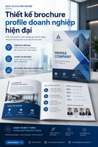Thiet ke brochure profile doanh nghiệp hiện đại