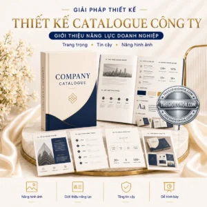 Thiết kế catalogue công ty