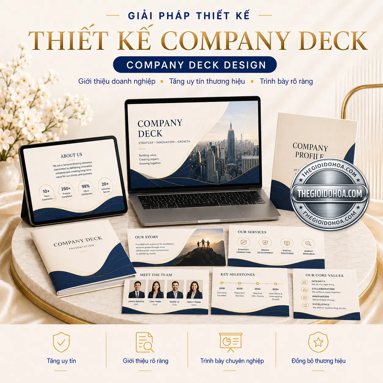 Thiết kế company deck