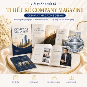 Thiết kế company magazine