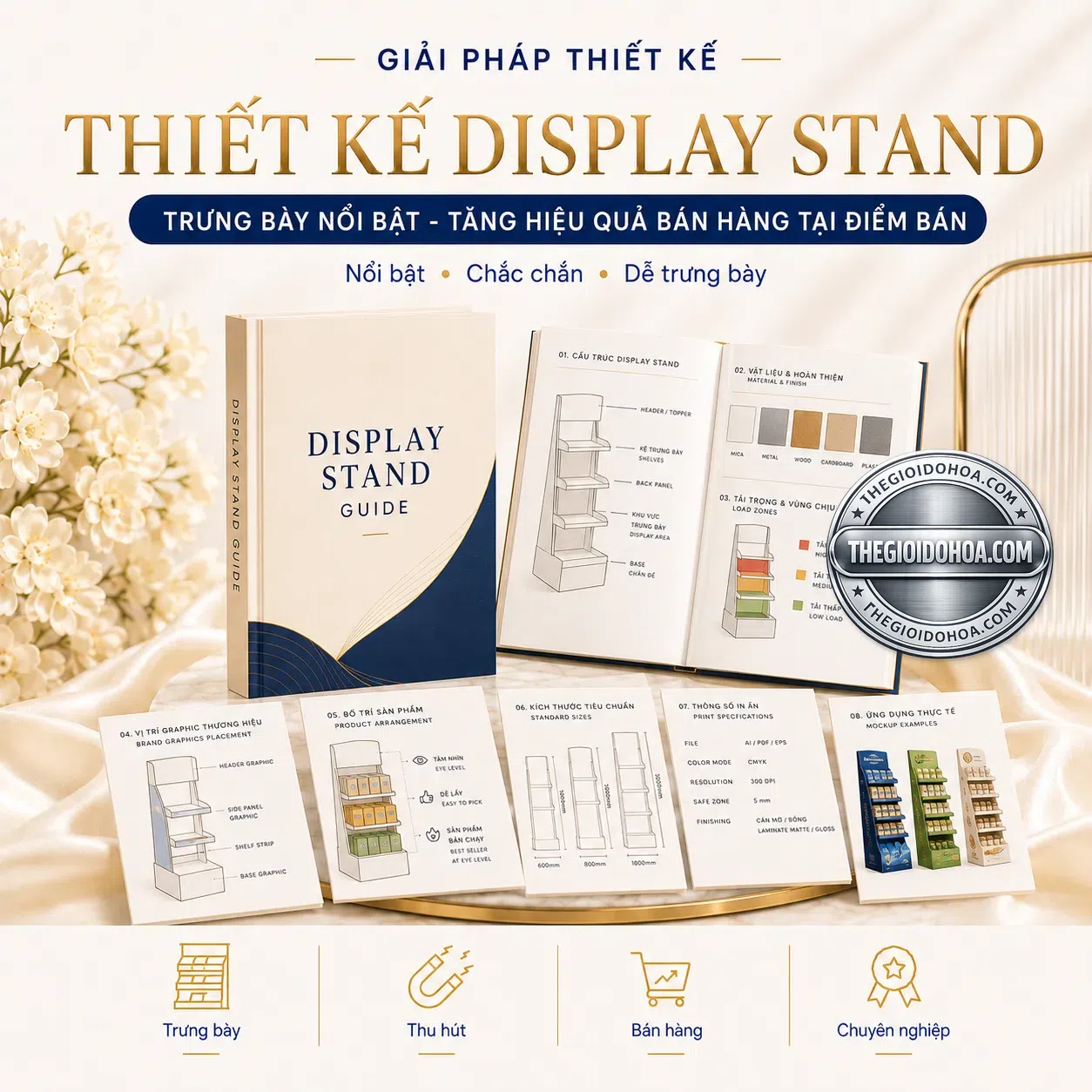 Thiết kế display stand