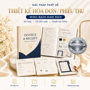 Thiết kế hoa don phieu thu