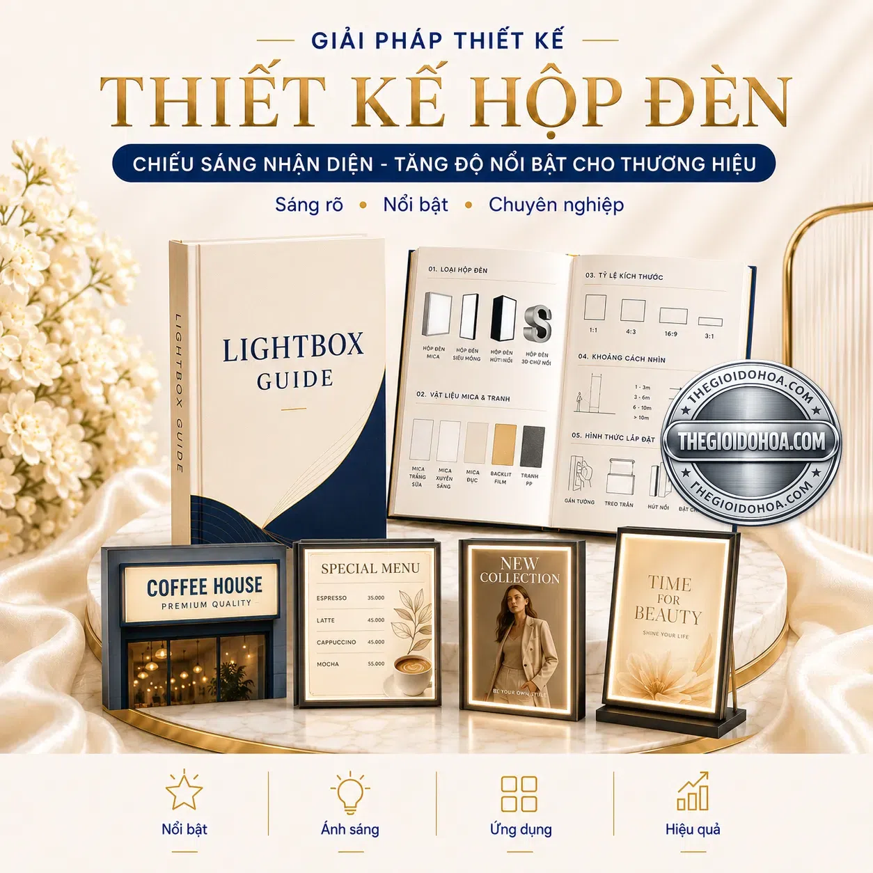 Thiết kế hộp đèn