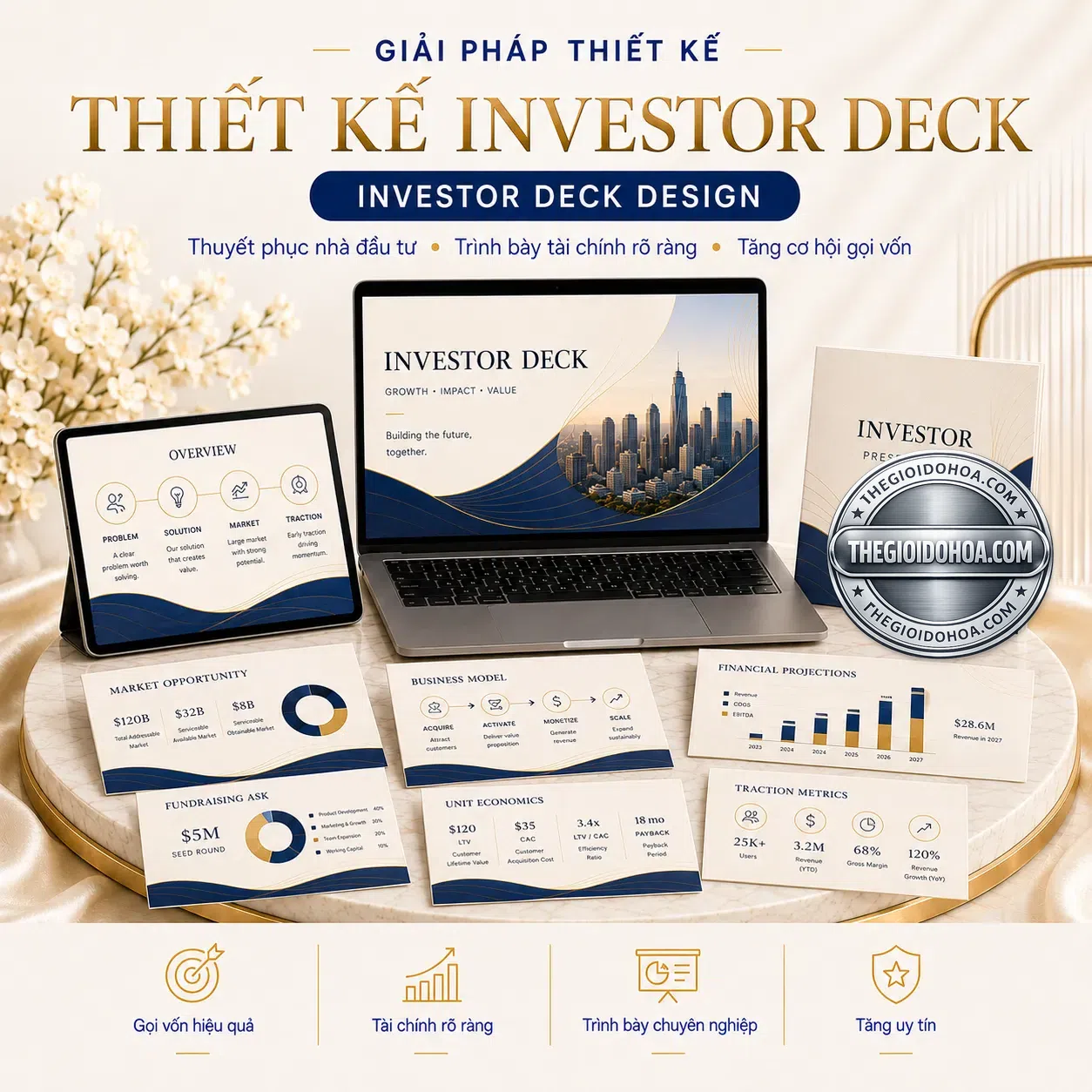 Thiết kế investor deck