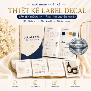 Thiết kế label decal
