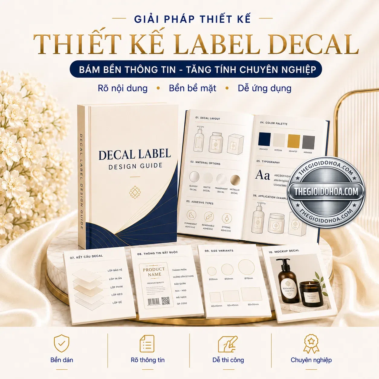 Thiết kế label decal