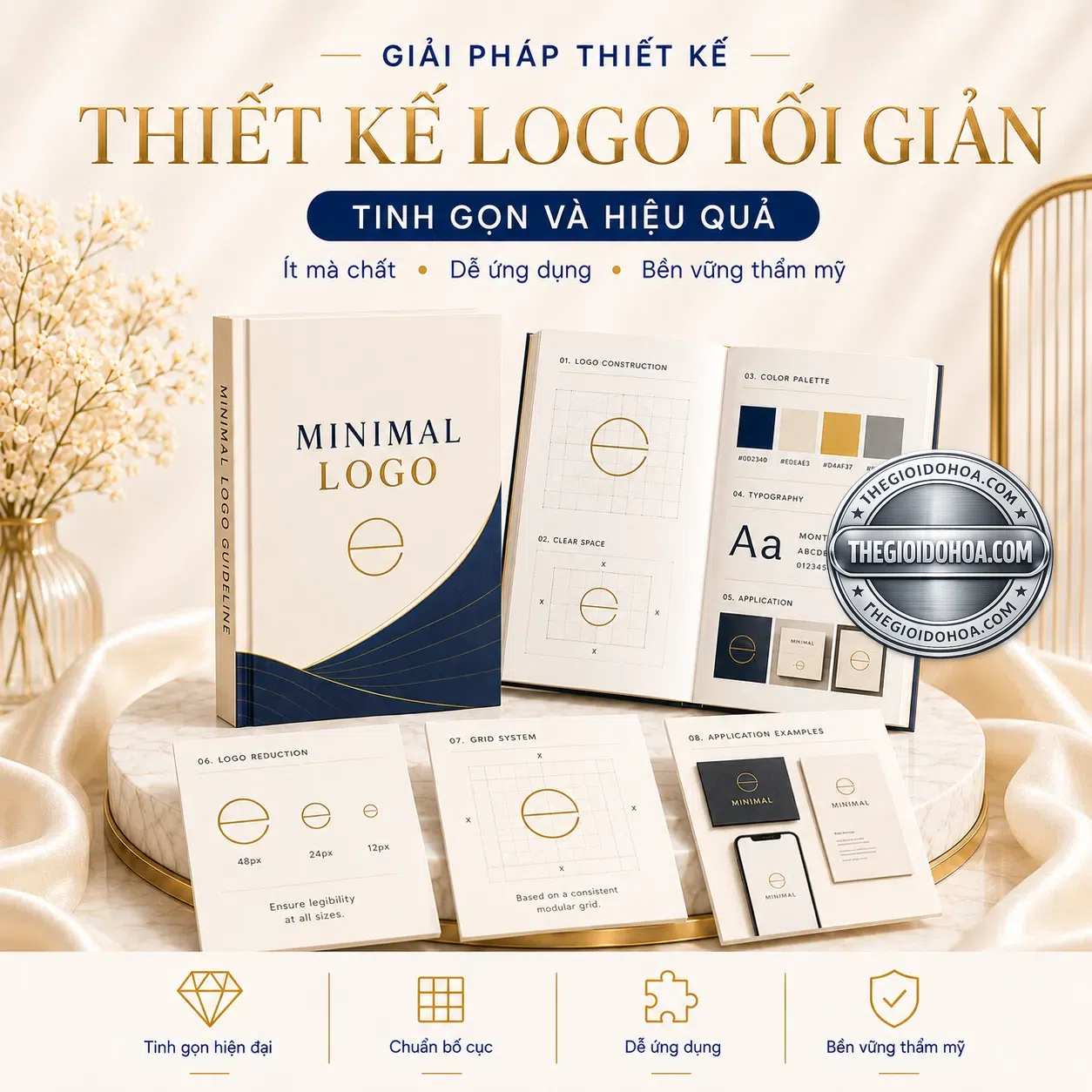Thiết kế logo toi gian