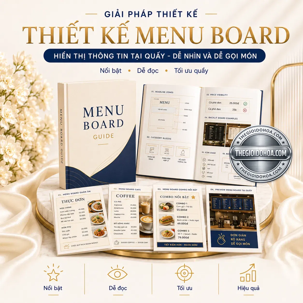 Thiết kế menu board