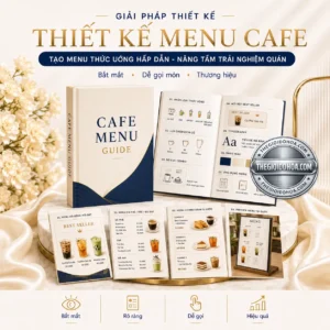 Thiết kế menu cafe