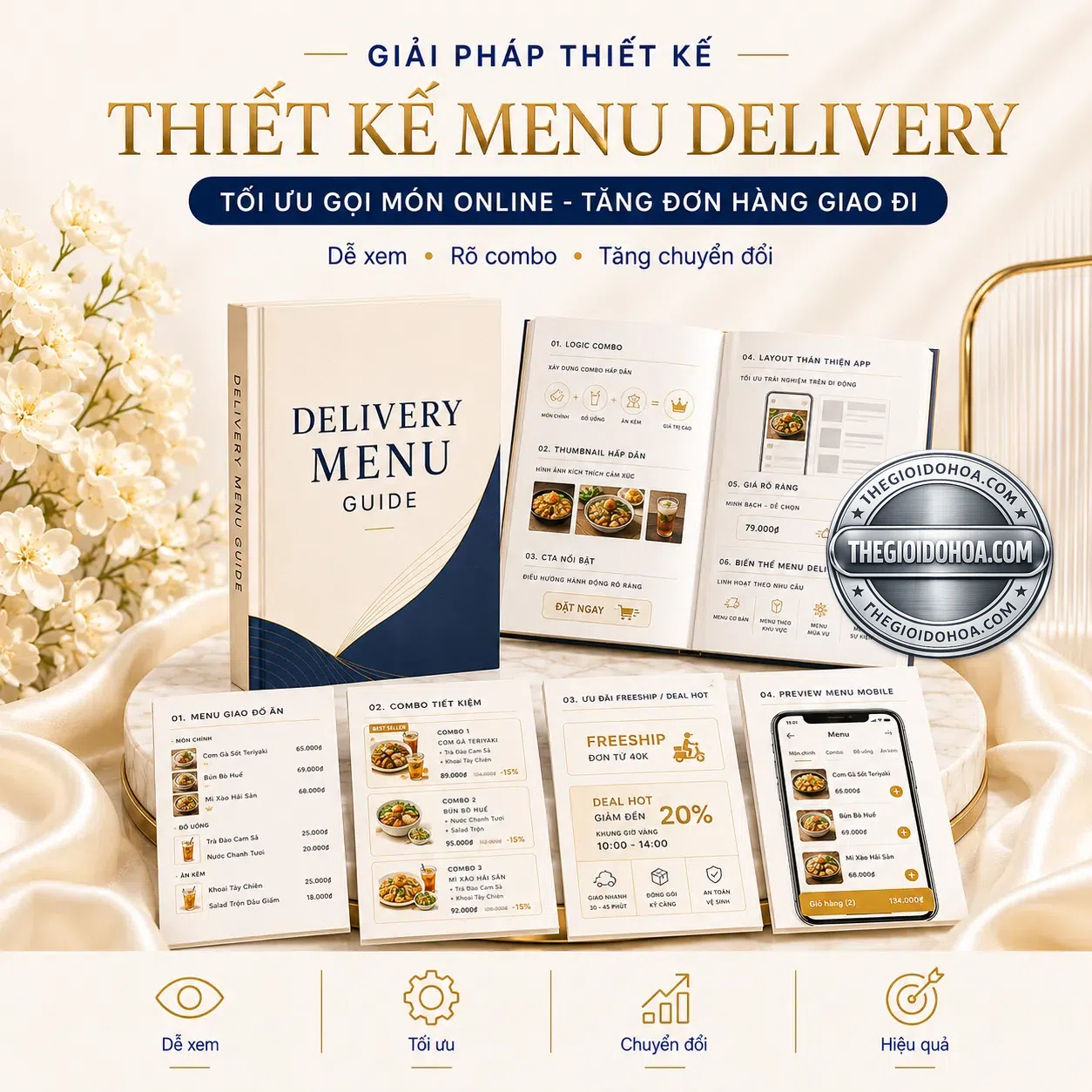 Thiết kế menu delivery