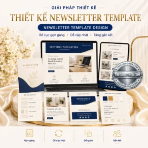 Thiết kế newsletter template