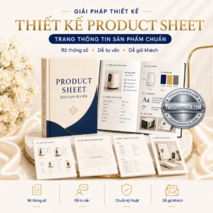 Thiết kế product sheet