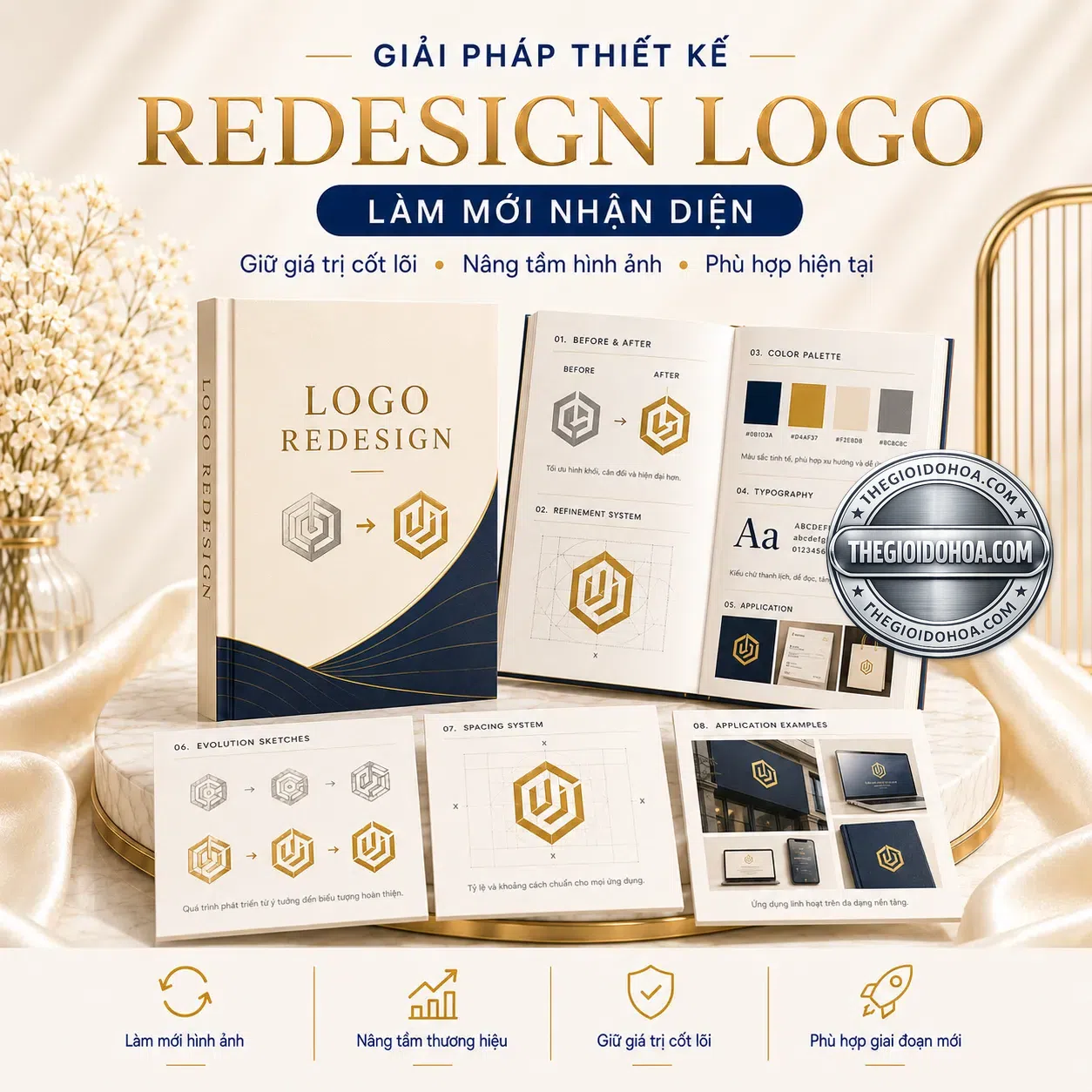 Thiết kế redesign logo