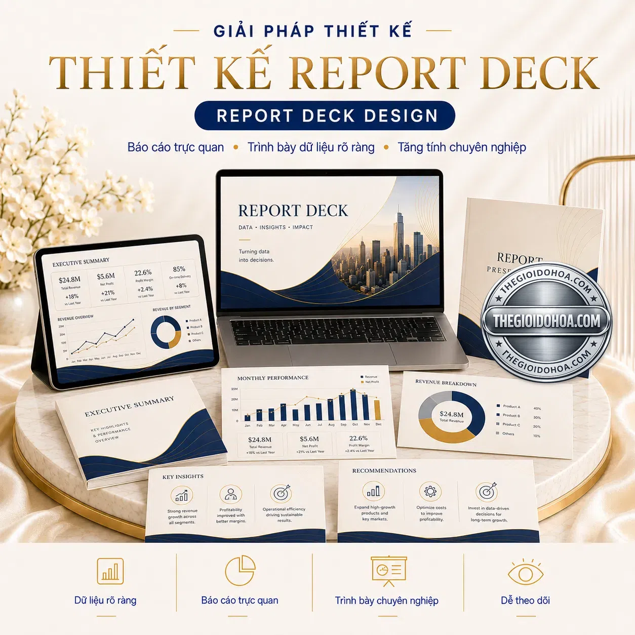 Thiết kế report deck