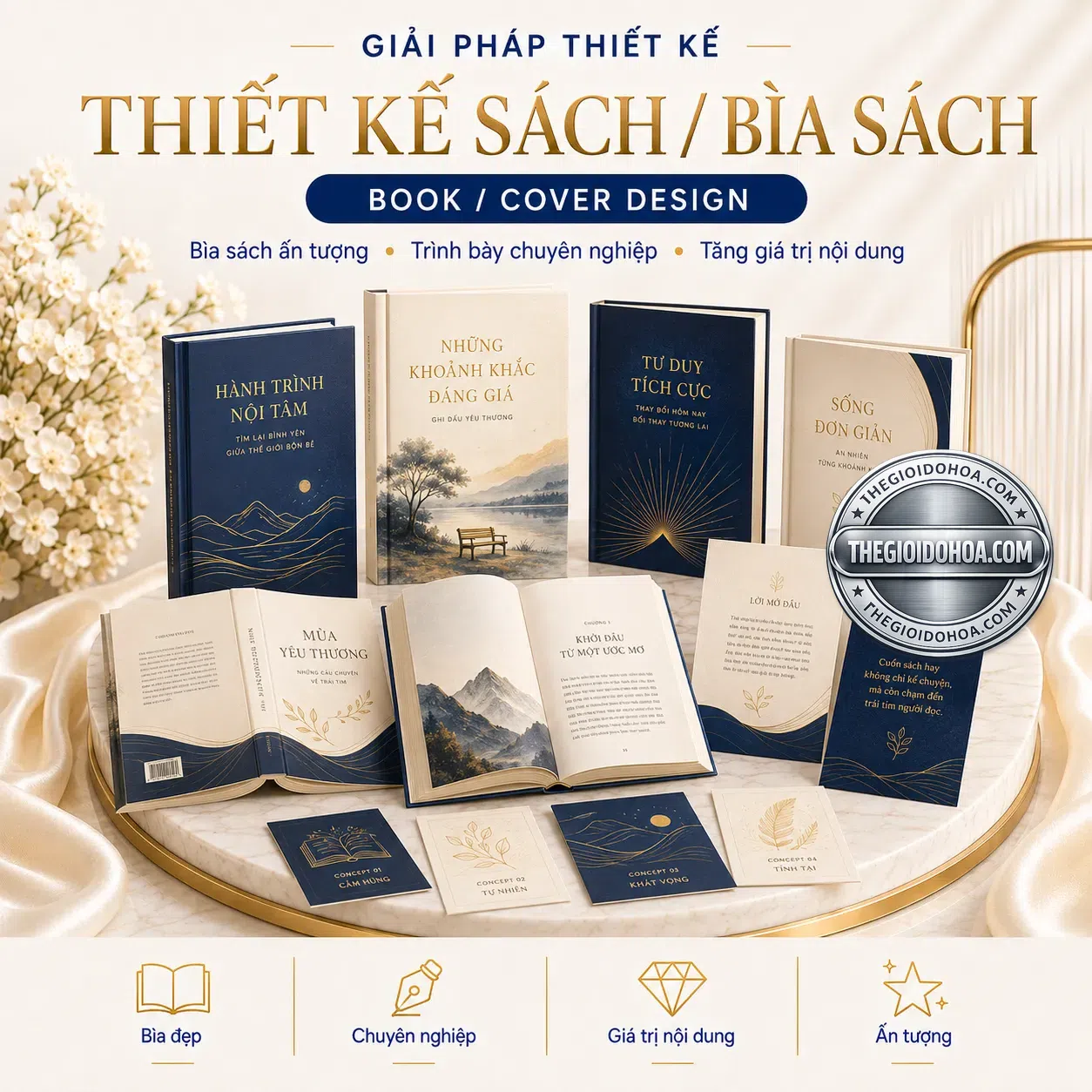 Thiết kế sách bìa sách