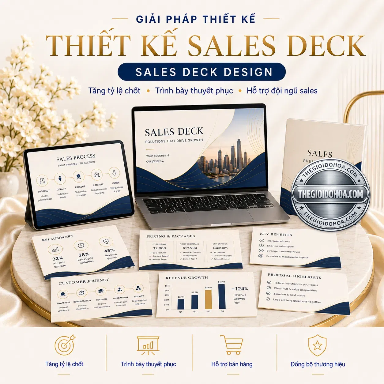 Thiết kế sales deck