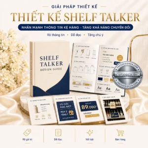 Thiết kế shelf talker