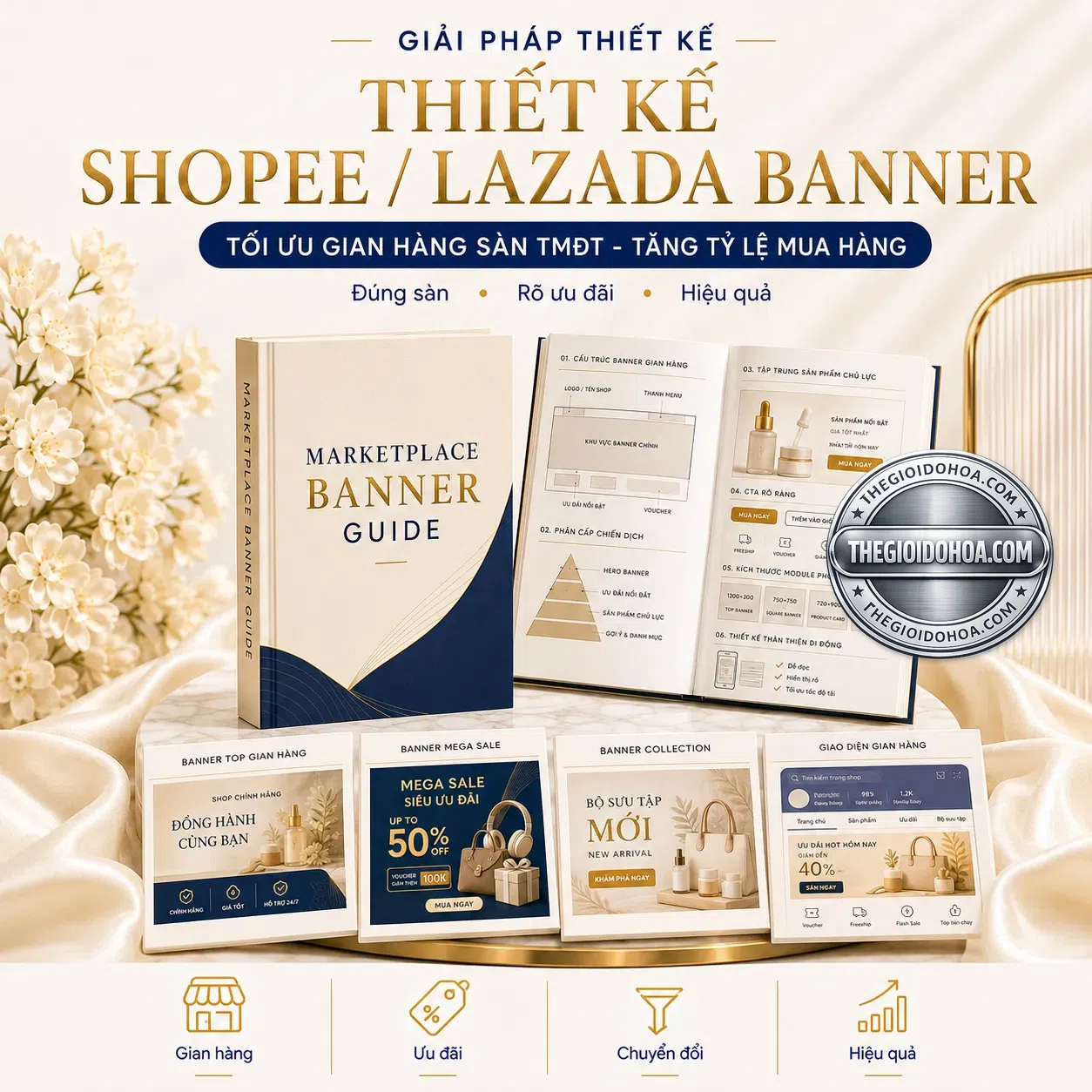 Thiết kế shopee lazada banner