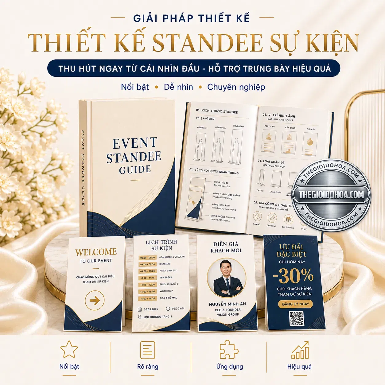 Thiết kế standee sự kiện