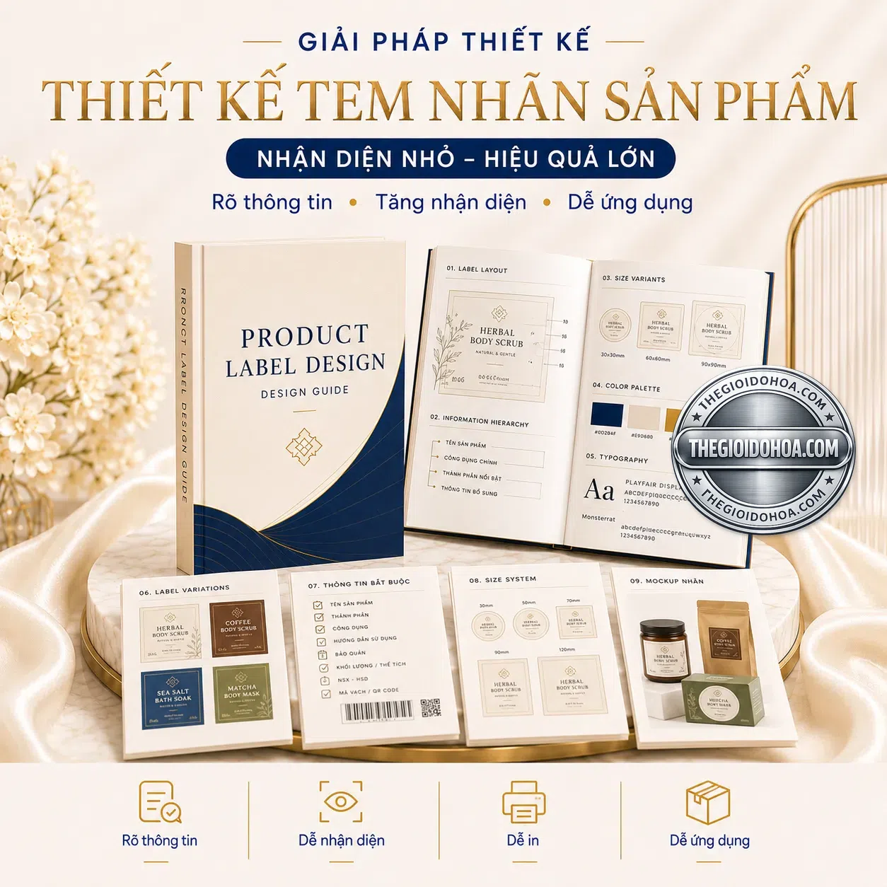 Thiết kế tem nhãn sản phẩm