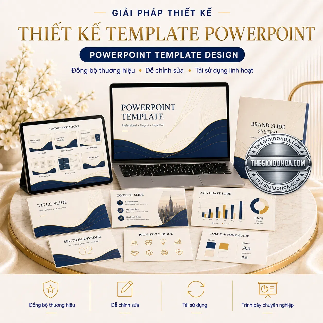 Thiết kế template powerpoint