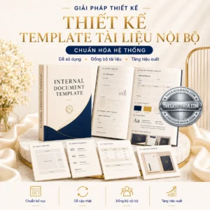 Thiết kế template tai lieu nổi bộ