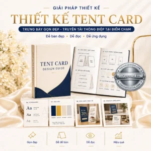 Thiết kế tent card
