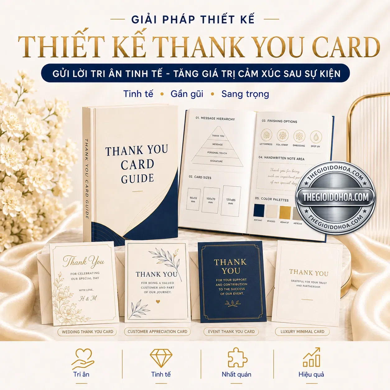 Thiết kế thank you card