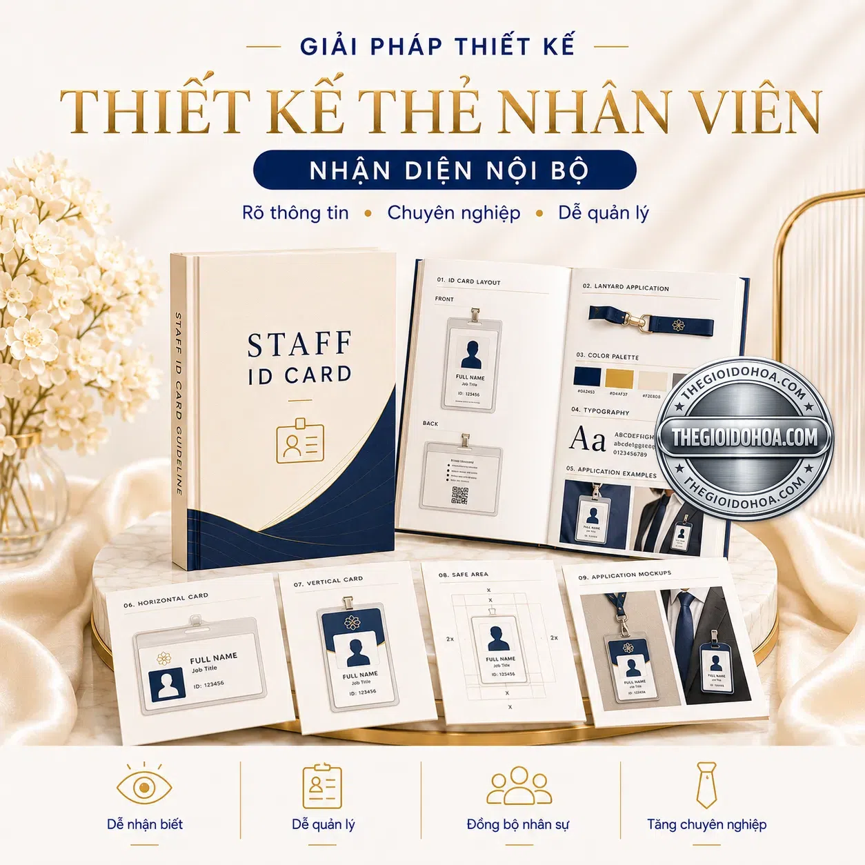 Thiết kế the nhãn vien