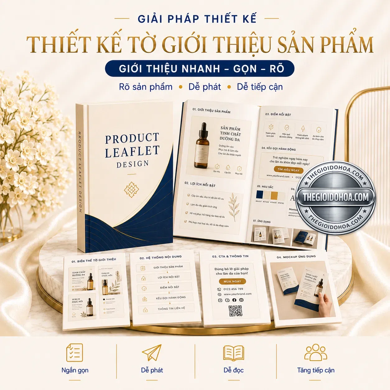 Thiết kế to gioi thieu sản phẩm