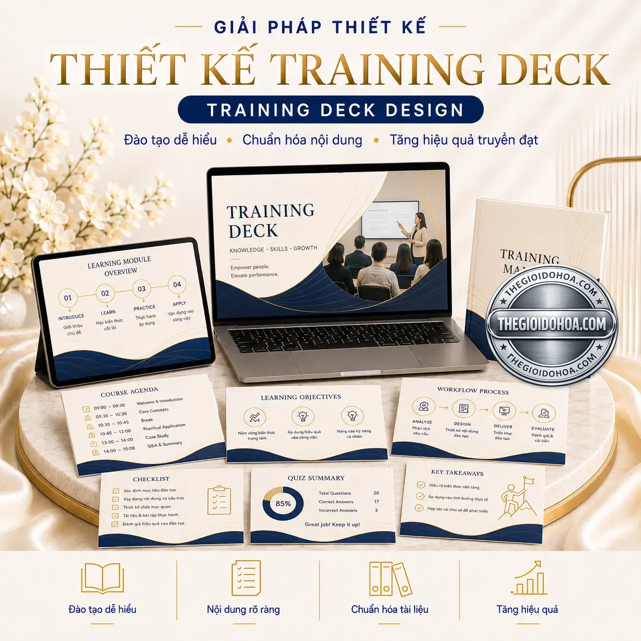 Thiết kế training deck