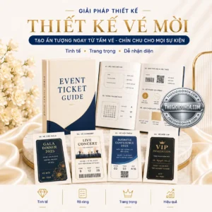 Thiết kế ve mời