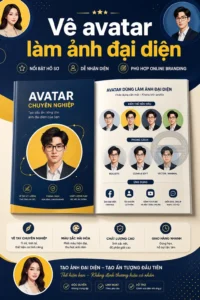 Vẽ avatar làm anh đại diện