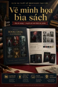 Vẽ minh hoa bia sach