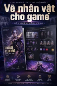 Vẽ nhãn vật cho game