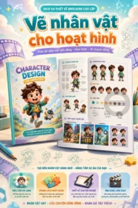 Vẽ nhãn vật cho hoạt hình
