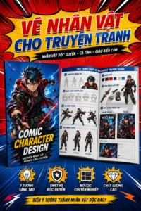 Vẽ nhãn vật cho truyện tranh