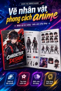 Vẽ nhãn vật phong cách anime