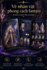 Vẽ nhãn vật phong cách fantasy