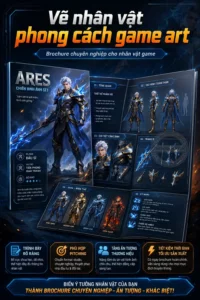Vẽ nhãn vật phong cách game art