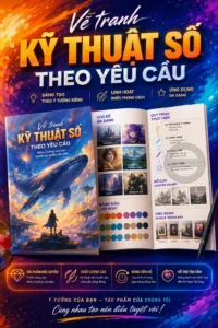 Vẽ tranh kỹ thuật số theo yêu cầu